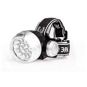 G17 Фонарь ЭРА Налобный, 17xLED Extra, 3хААА, блистер (25/100/400)