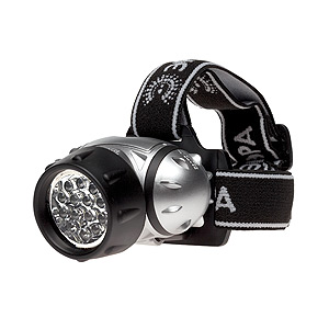 G14 Фонарь ЭРА Налобный, 14xLED, 3хААА, блистер (25/100/800)