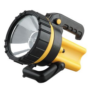 FA21M Фонарь ЭРА Акку 6V4.5Ah, галоген 35W, адаптеры 220V+12V, картон (8/120)