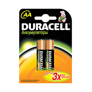 Duracell HR6-2BL 1700mAh непредзаряженные (2/40/8960)