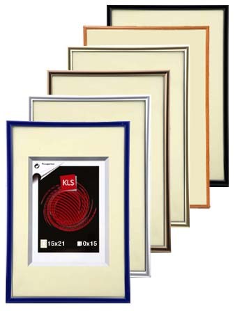 Фоторамка пластиковая KLS 15x21 (8 цветов)