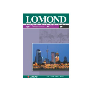 0102059 Lomond Бумага А4 (шелковисто-мат) 130г/м2 (50 л) (28)