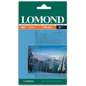 0102063 Lomond Бумага IJ А6 (мат) 180г/м2 (50л) (68)