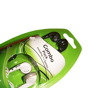 303457 Maxell EBC-2 (2 пары наушн.+переходник) (1/8),вкладыши (8)