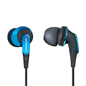 Panasonic RP-HJE 350 E-A вкладыши канальные, синие (10)