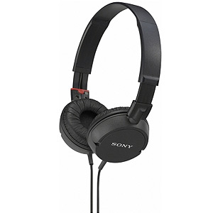 Sony MDR-ZX100(черные), полноразмерные (4)