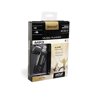 INTENSO MUSIC RUNNER,4Gb,черный (6/24/720)
