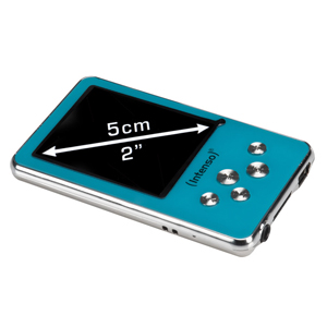 INTENSO VIDEO DRIVER-2,0,4Gb,microSD,синий (6/24/720)