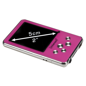 INTENSO VIDEO DRIVER-2,0,4Gb,microSD,розовый (6/24/720)