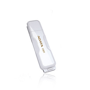 Флэш-диск A-Data 16 Gb С801 White (10)