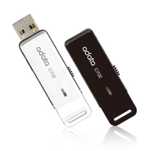 Флэш-диск A-Data 04 Gb С702 Black (10)