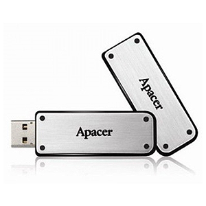 Флэш-диск Apacer 16 Gb AH328 Silver (10)