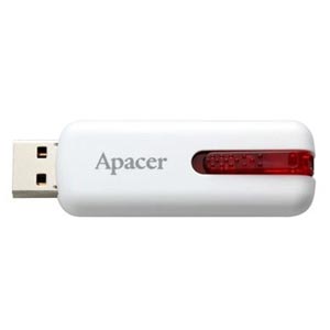 Флэш-диск Apacer 04 Gb AH326 White (10)