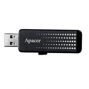 Флэш-диск Apacer 16 Gb AH323 Black (10)