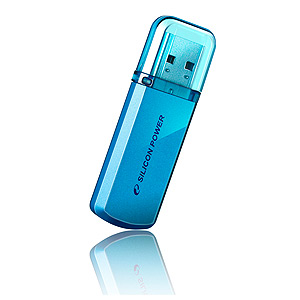 Флэш-диск Silicon Power 02 Gb Helios 101 Blue (10)