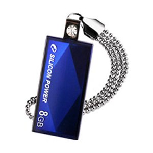 Флэш-диск Silicon Power 04 Gb Touch 810 Blue (10)