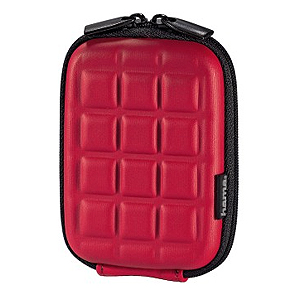 103771 Hama Чехол Hardcase Square 40G красный 6x2,5x9,5 (10/100/1800)
