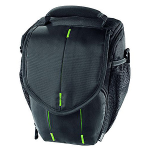 103685 Hama Сумка Canberra 130COLT чер/зел 16x10x21 (16/128)