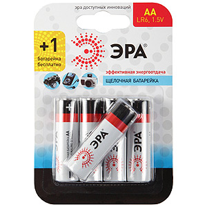 ЭРА LR6-4BL+1 бесплатно (50/500/15000)