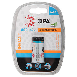 ЭРА HR03-2BL 800mAh Instant (20/240)