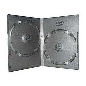 DVD-BOX (черный) двойной глянец 14мм (100)
