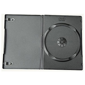 DVD-box одинарн.черн. (мат.) 14mm (100)
