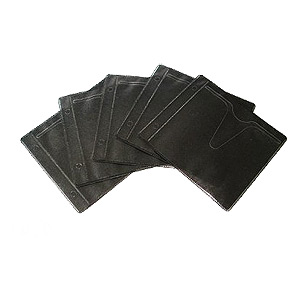 Конверт под CD двойной с перфорацией ЧЕРНЫЙ (100/6000)