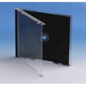 CD-BOX (одинарный черный)(200)