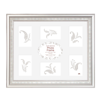 PI1184 Ф/рамка 40*50 Durham White Silver Multi