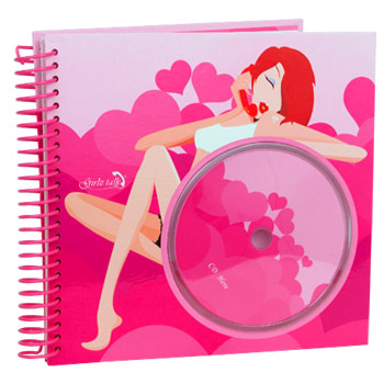 Girl (для девочек) с окошком для CD