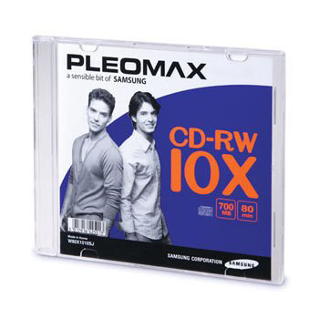 CD-RW 700 mb, 4x-10x, Slim
