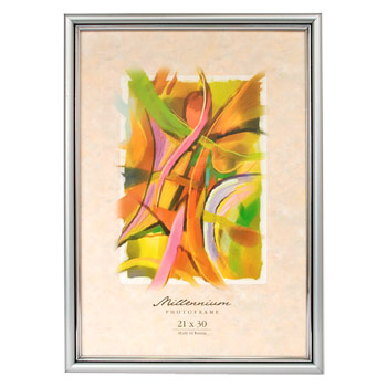 Metallic 21x30 серебро