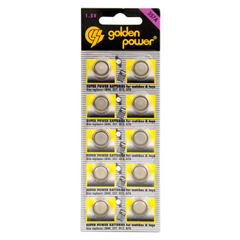 G13 (357, LR44, A76) (10/500)