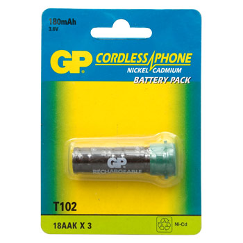 T102 (13ААКХ3; 3.6V 130mAh) (10)