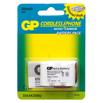 T107 (30AAK3BMU; 3.6V 300mAh) (10)