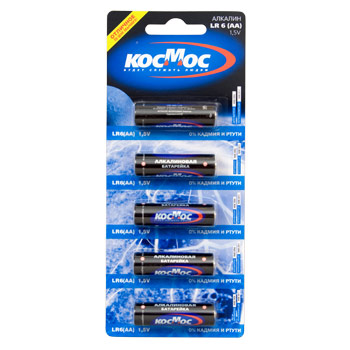 LR6 BL5 (отрывной блистер)