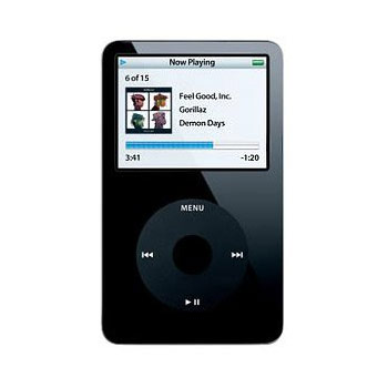 30 Gb AAC, MP3, VBR, WAV, AIFF / JPEG / MPEG4 / 2.5"ЖКД / 14ч.р / 4ч.з / 136г