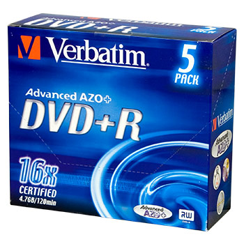 DVD + R 4.7 Gb, 16x Jewel (5)