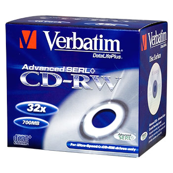 CD-RW 80 24-32x Jewel Case