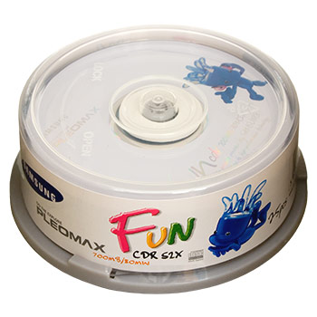 CD-R 80 min 700 mb 52x Pleomax FUN Cake (25)