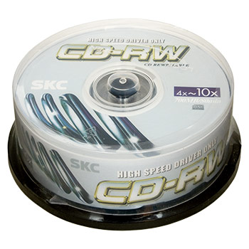 CD-RW 80 10x Cake Box 25 (25/400)