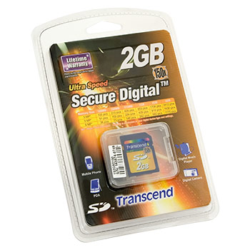 Secure Digital Card 2Gb 150x