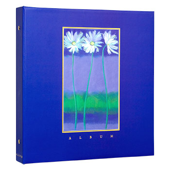 Q254335 Ф/а 400 фото 10*15 на кольцах Royal Daisies (6) Royal Daisies