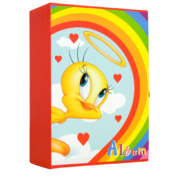 Q176266 Набор: 2 ф/а на 144 фото 10*15  в коробке Looney Tunes (6)