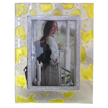 6107 10*15 витраж, капли на стекле (жел.) (48шт/к)