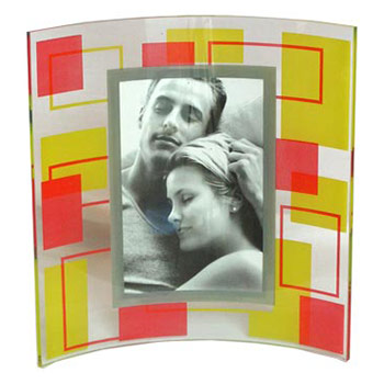 GTZC104-2 10*15 вертик, гнутая, прозрачная, квадраты