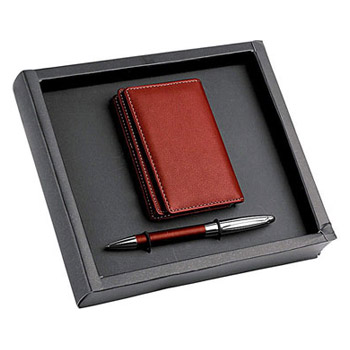 Набор: визитница+ручка 