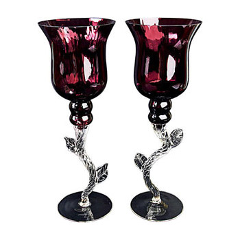Набор из двух бокалов для вина "Романтика" 