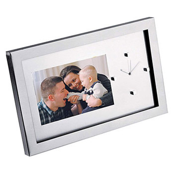 Часы+рамка для фото 10х15 см 