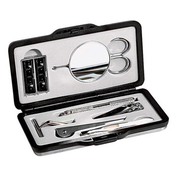 дорожный набор для бритья, 8 предметов 